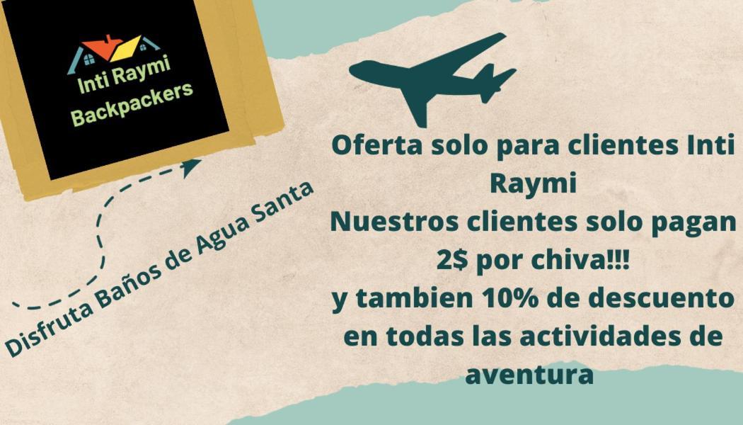 Hostal Inti Raymi Backpackers バーニョス エクステリア 写真
